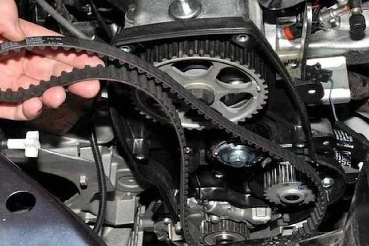 پاره شدن تسمه تایم در ام وی ام ۱۱۰